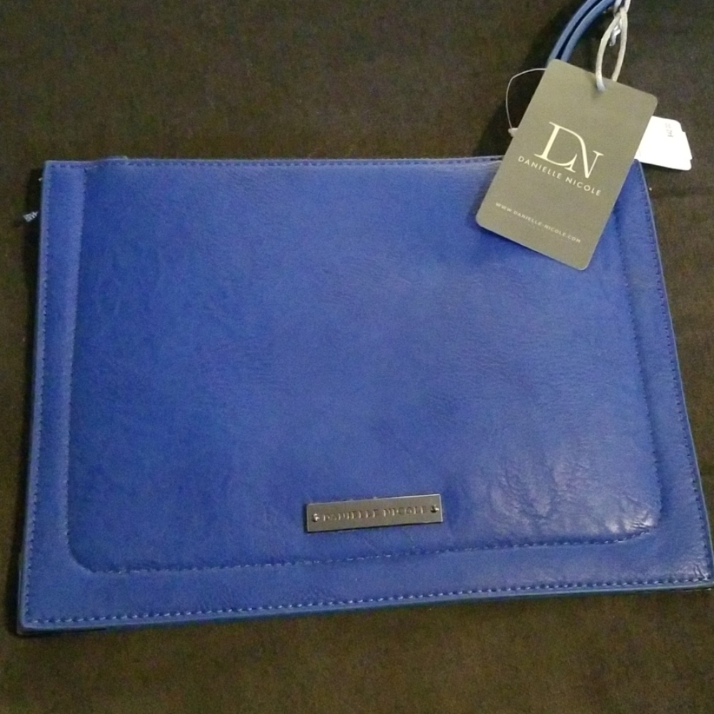 Danielle Nicole Nina Cobalt Clutch/Wristlet. NWT